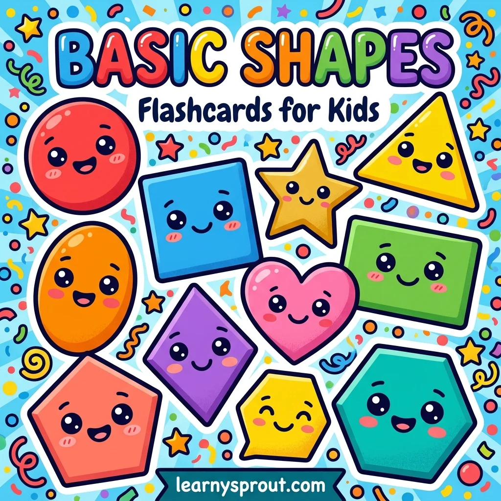 Basic Shapes Flashcards