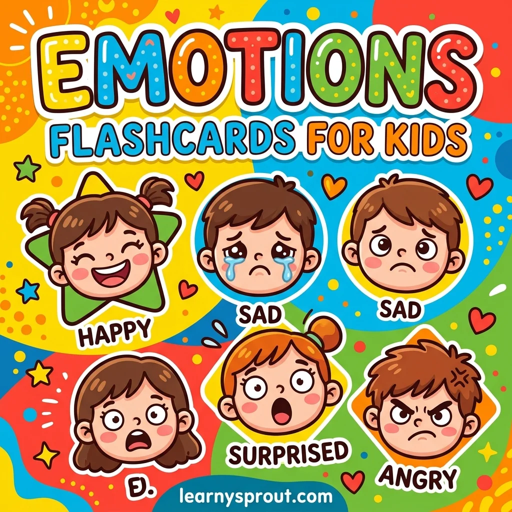 Emotions & Feelings Flashcards