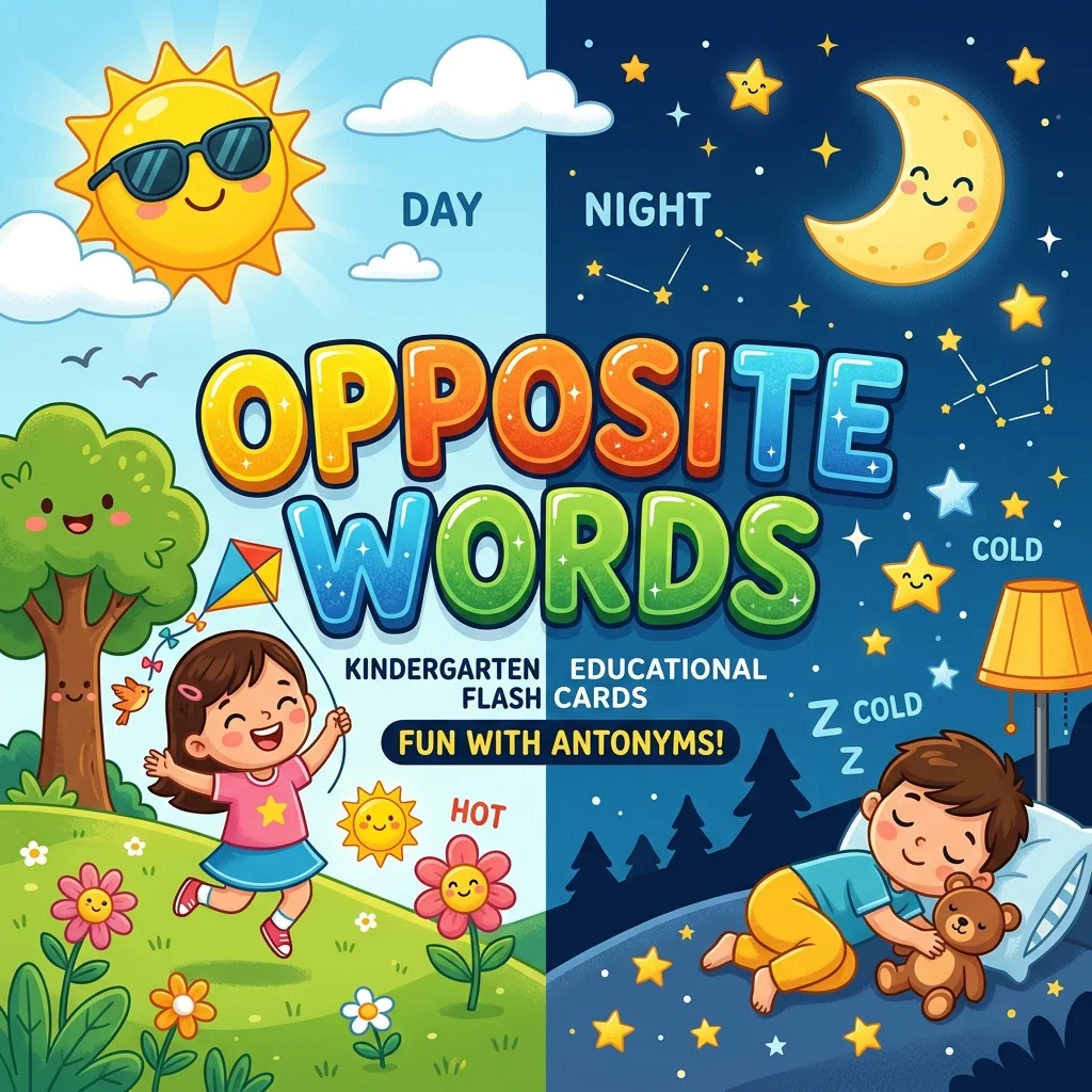 Opposite Words Flashcards