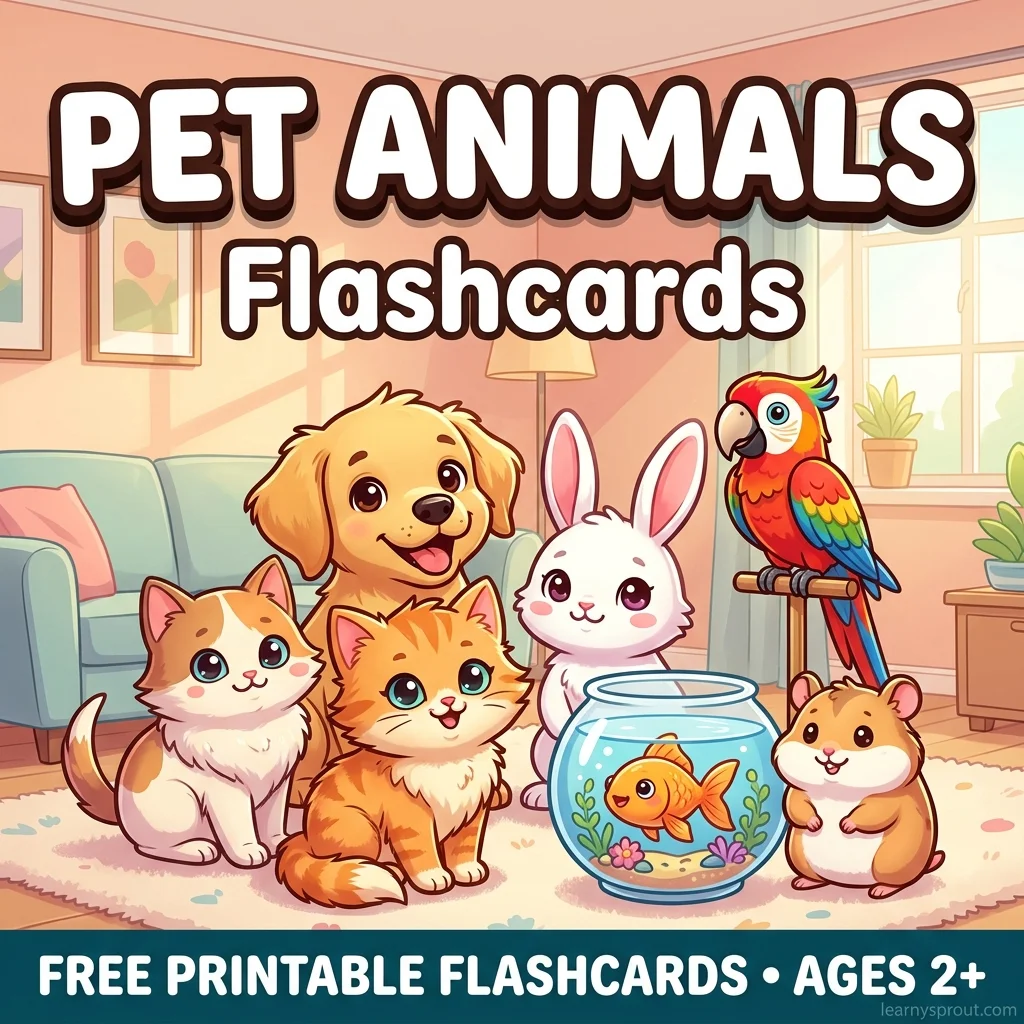 Pet Animals Flashcards