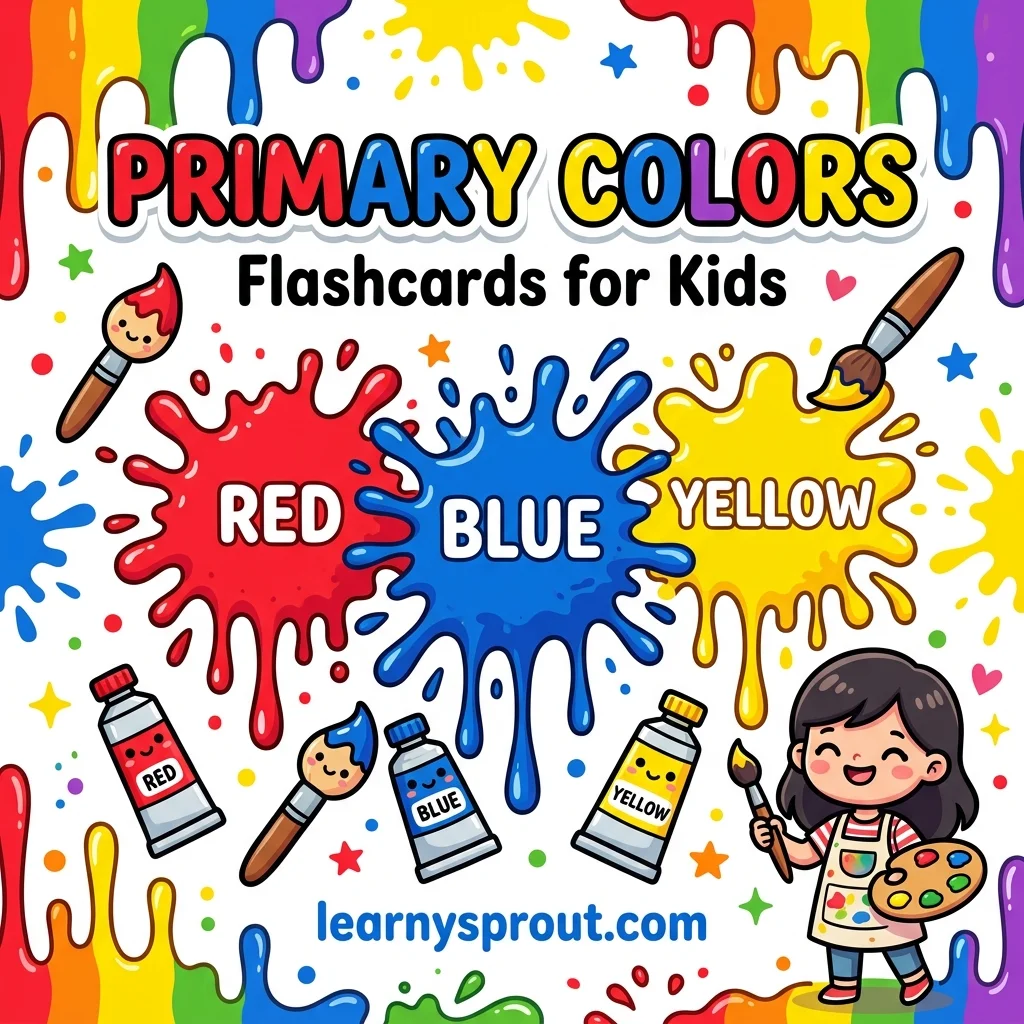 Primary Colors Flashcards
