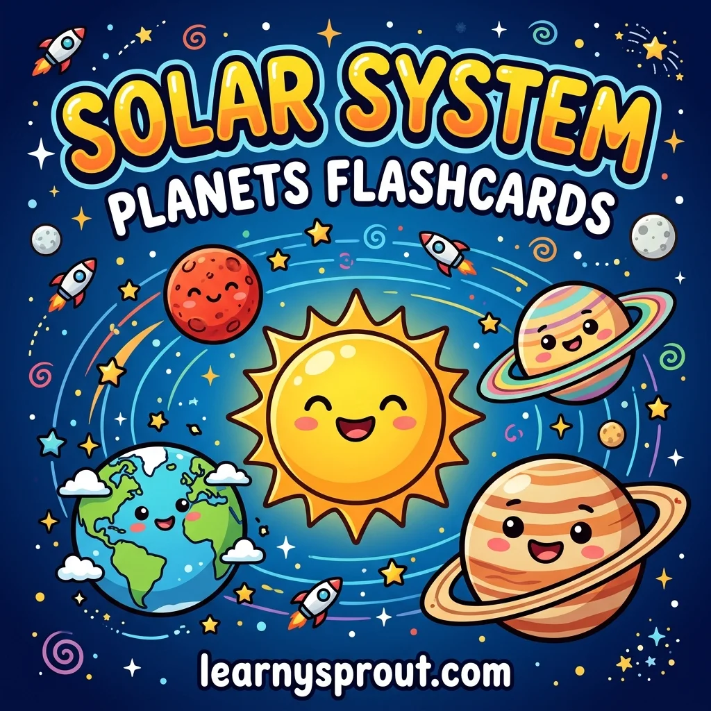 Solar System Planets Flashcards