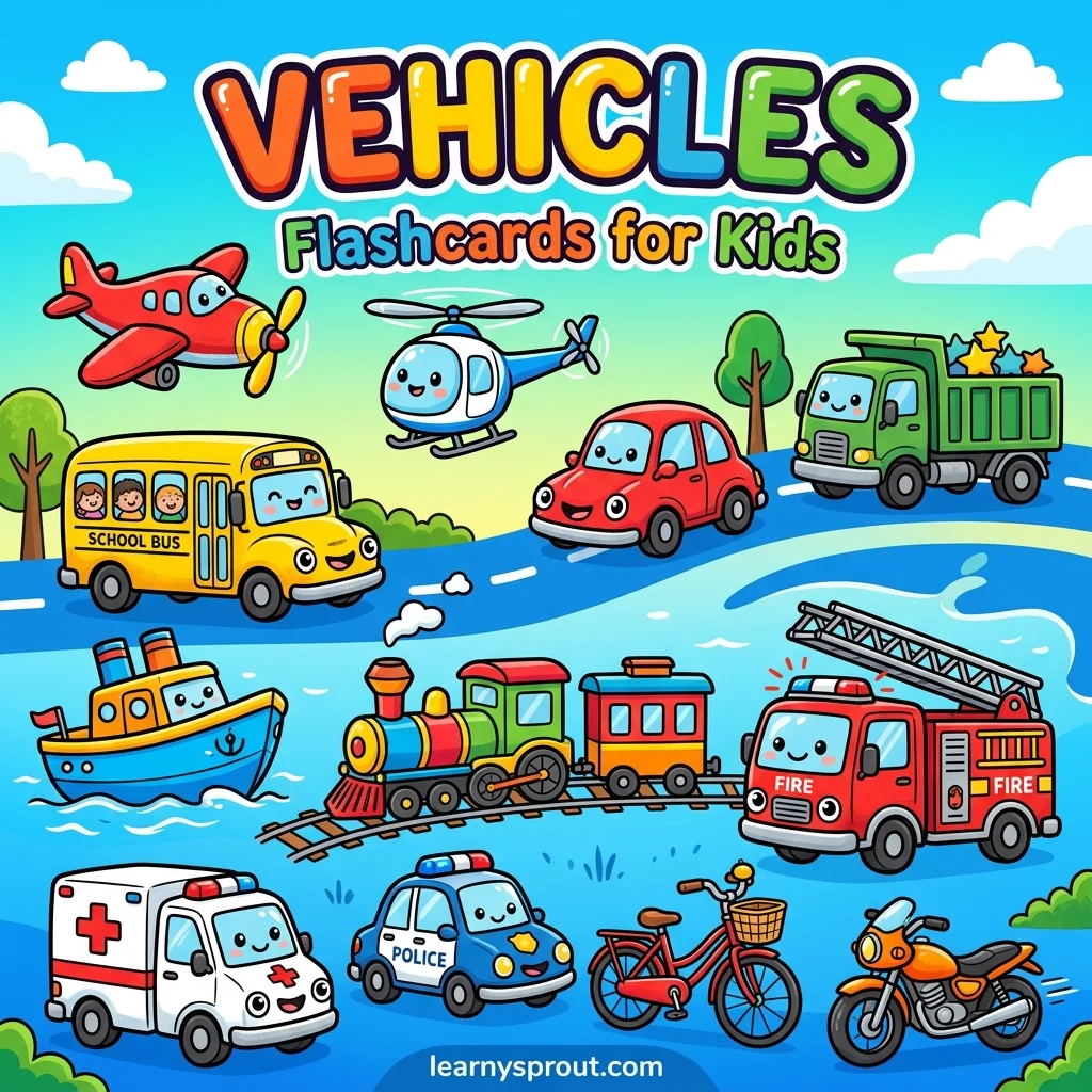 Vehicles Flashcards