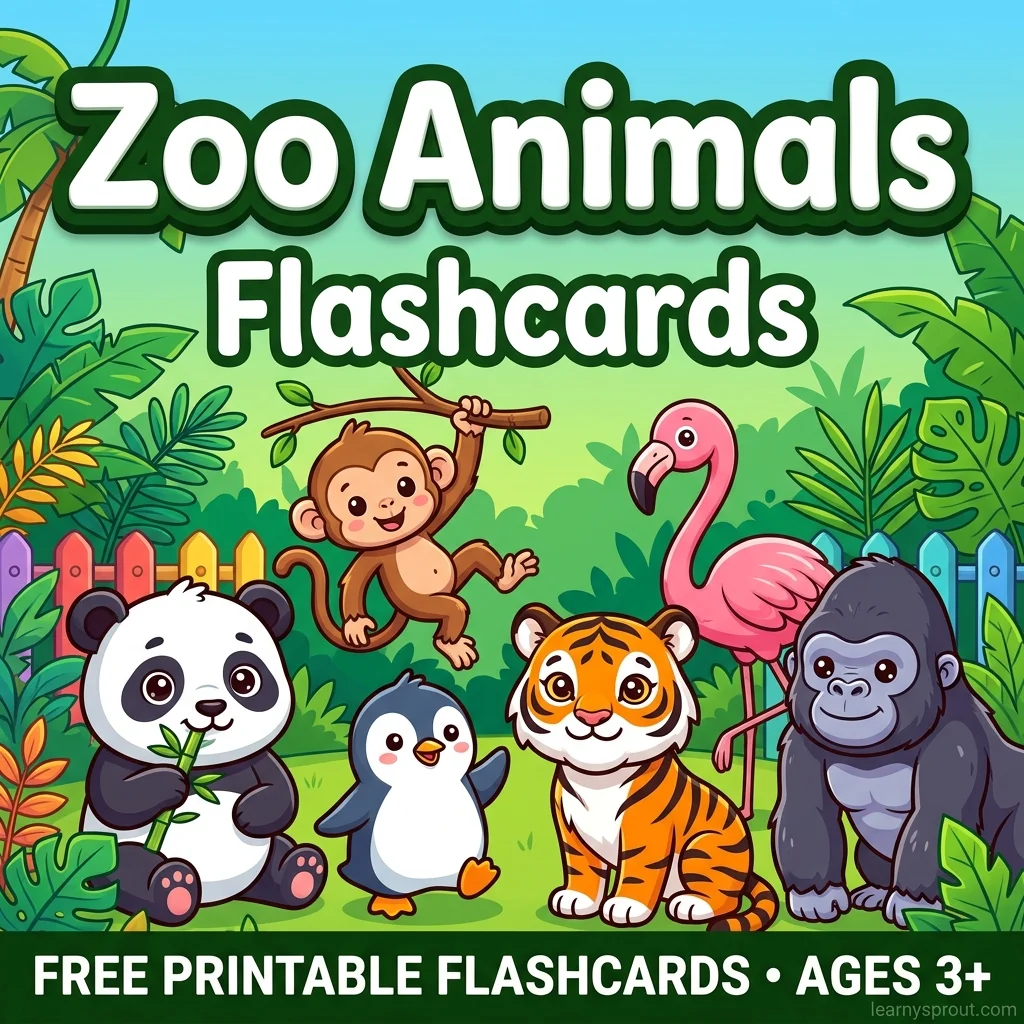 Zoo Animals Flashcards