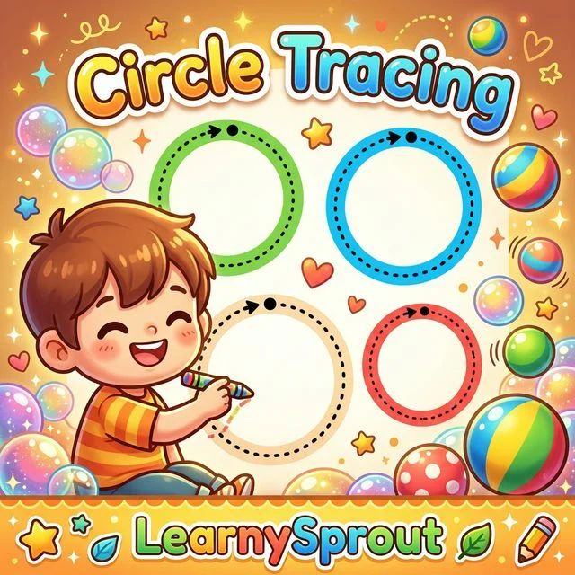 Circle Tracing Practice