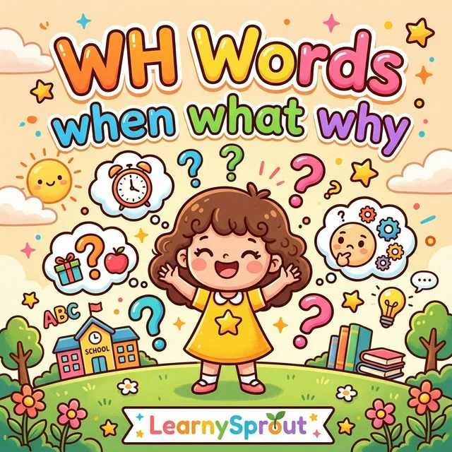 Digraphs: wh Words — when, what, why