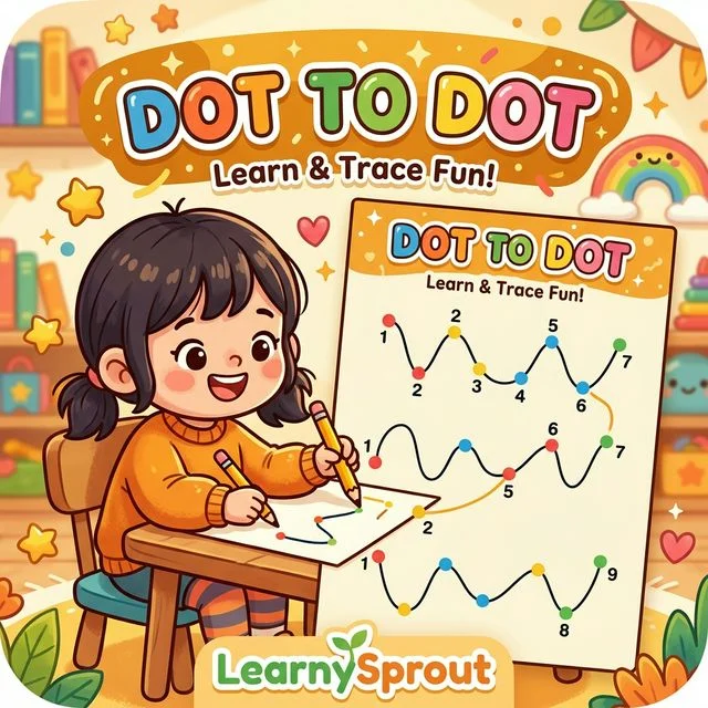 Cat Dot Tracing Practice