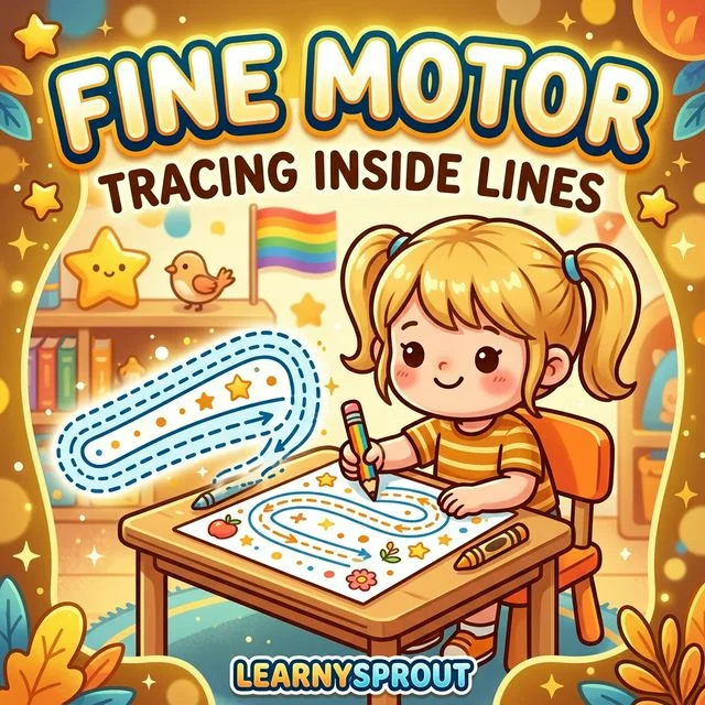 Fine Motor — Tracing Inside the Lines