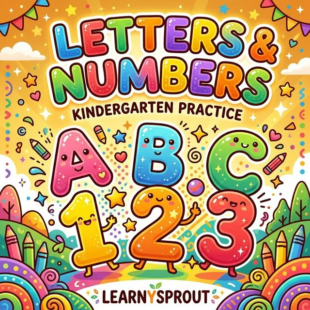 Kindergarten Readiness — Letters and Numbers