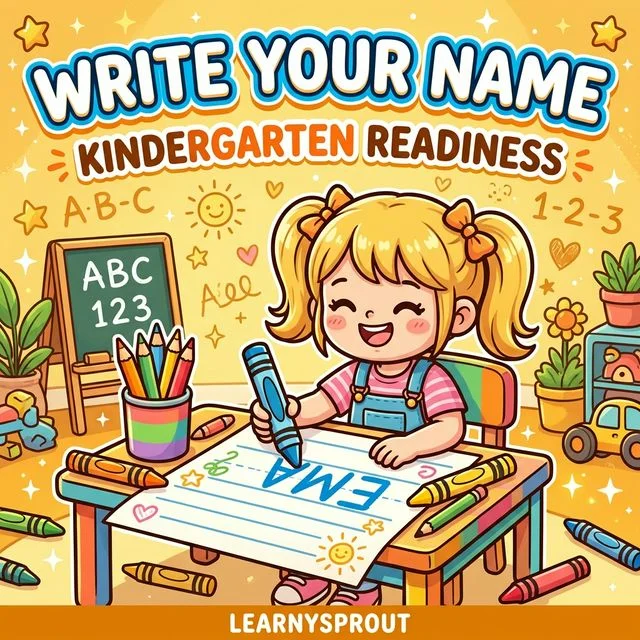 Kindergarten Readiness — Write Your Name