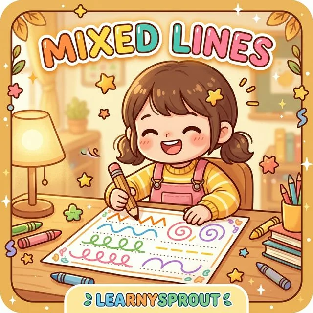 Mixed Lines Tracing — All Patterns