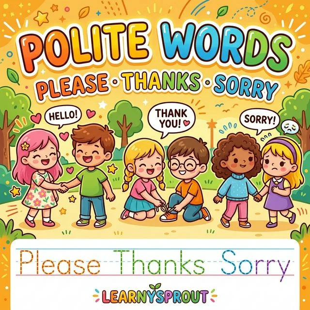 Polite Words — Please and Thank You