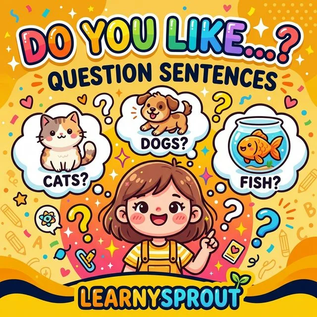Question Sentences — Do You Like...?