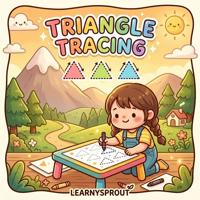 Triangle Tracing Practice
