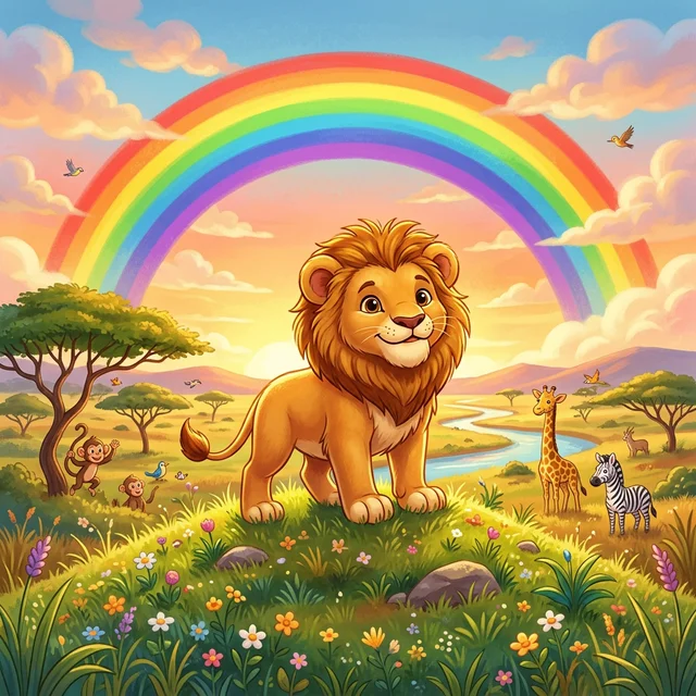 The Brave Little Lion