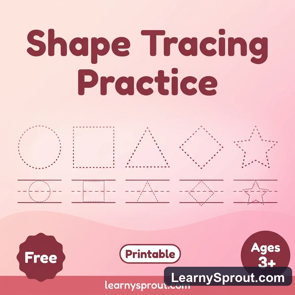 Shape Tracing Practice