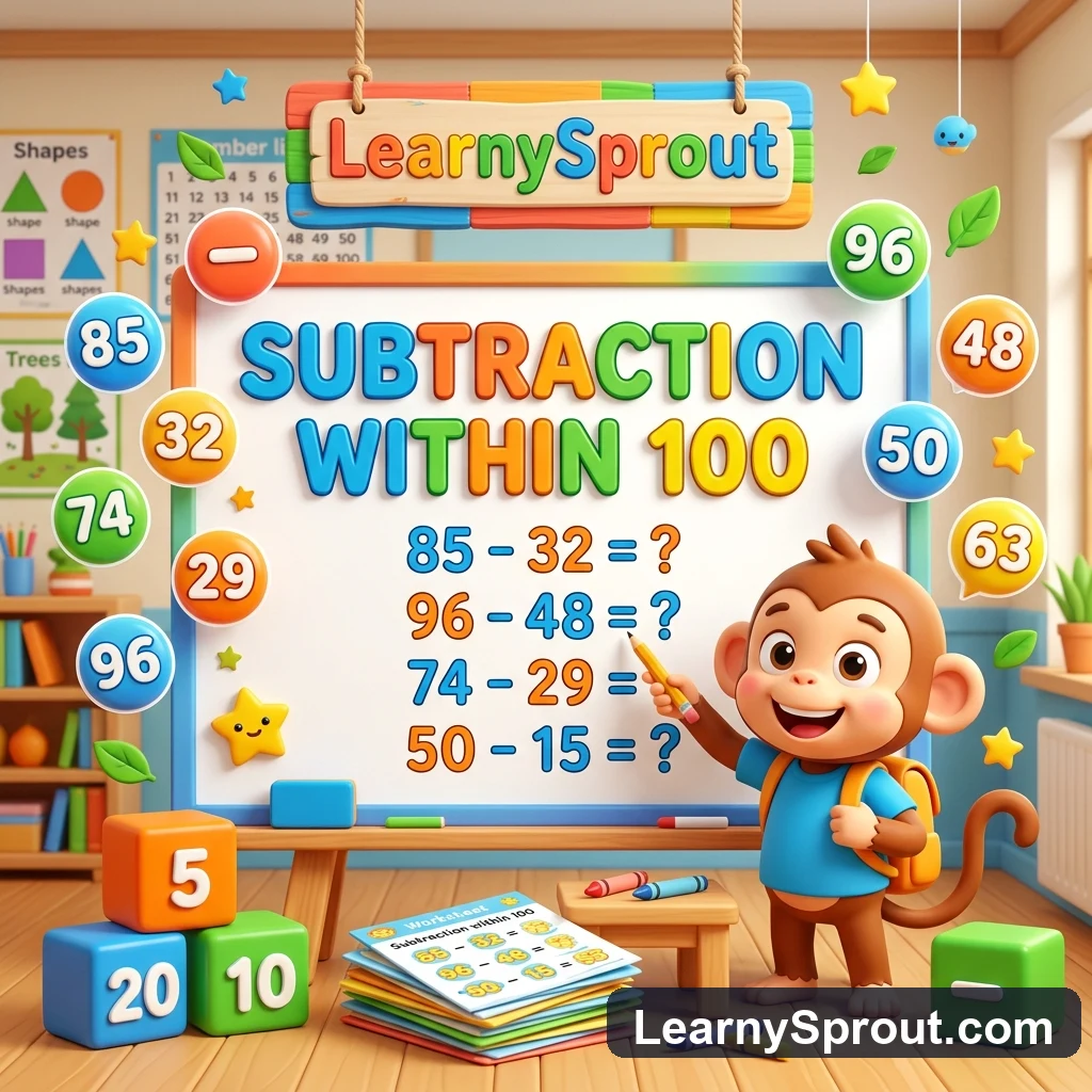 Subtraction Within 100