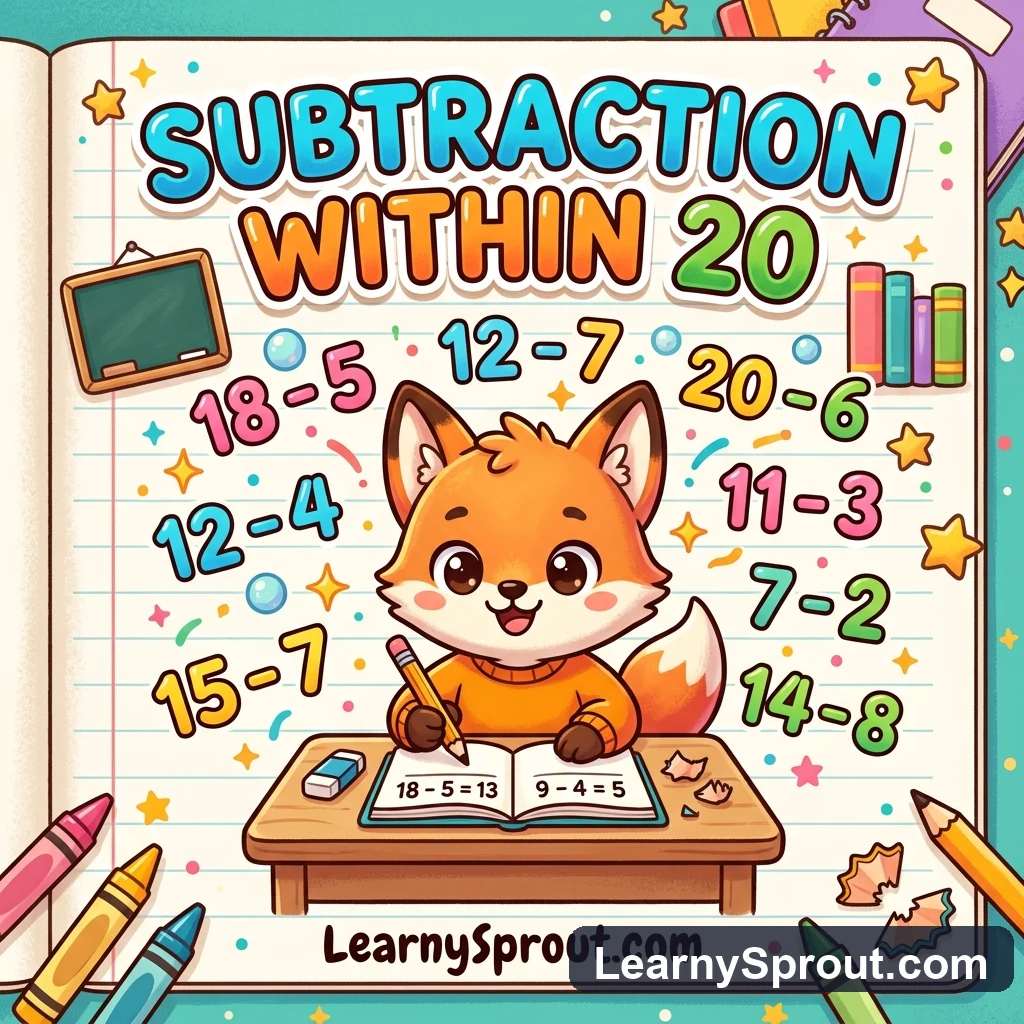 Subtraction Within 20