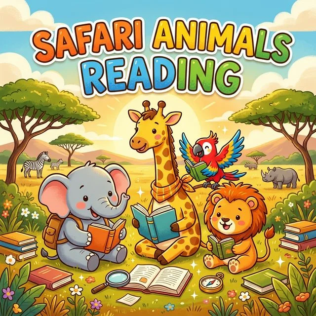 Safari Animals Reading Comprehension