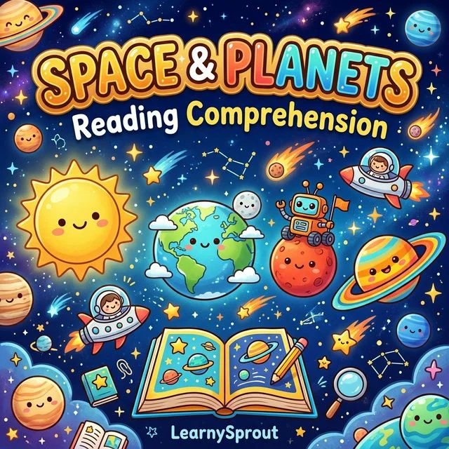 Space and Planets Reading Comprehension