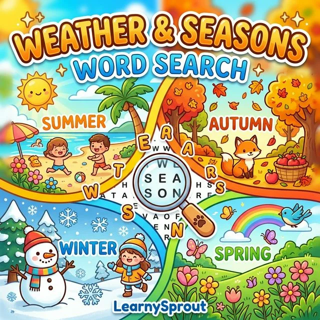 Weather & Seasons Word Search